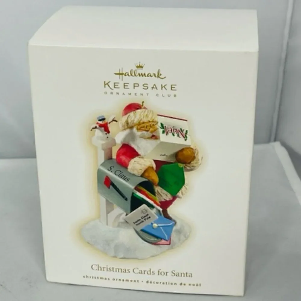 Hallmark 2009 Christmas Cards for Santa - KOC Club Exclusive - NIB Celebrate the